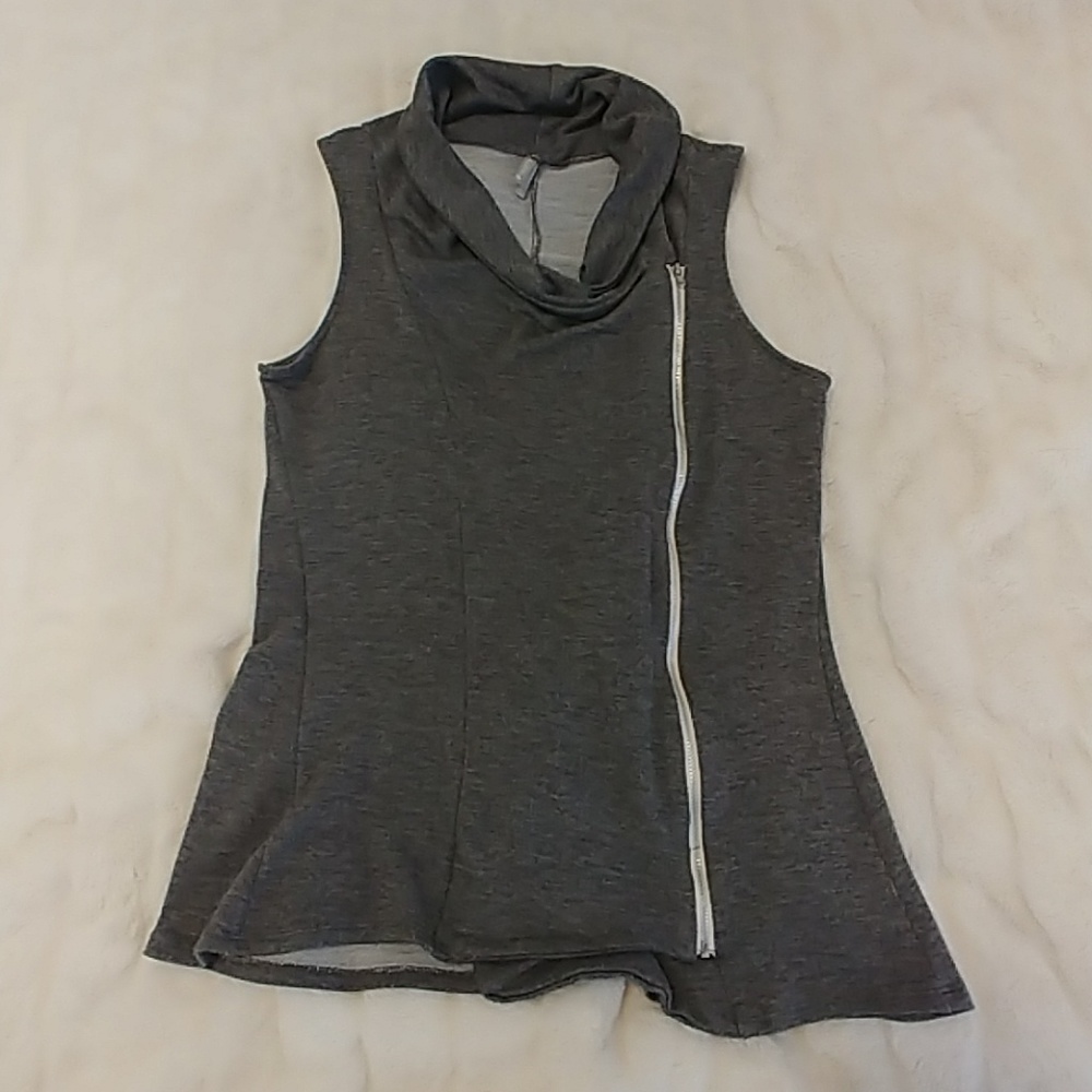 Gray vest